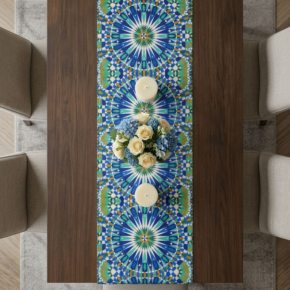 Morocco Digital Printed Table Runner
