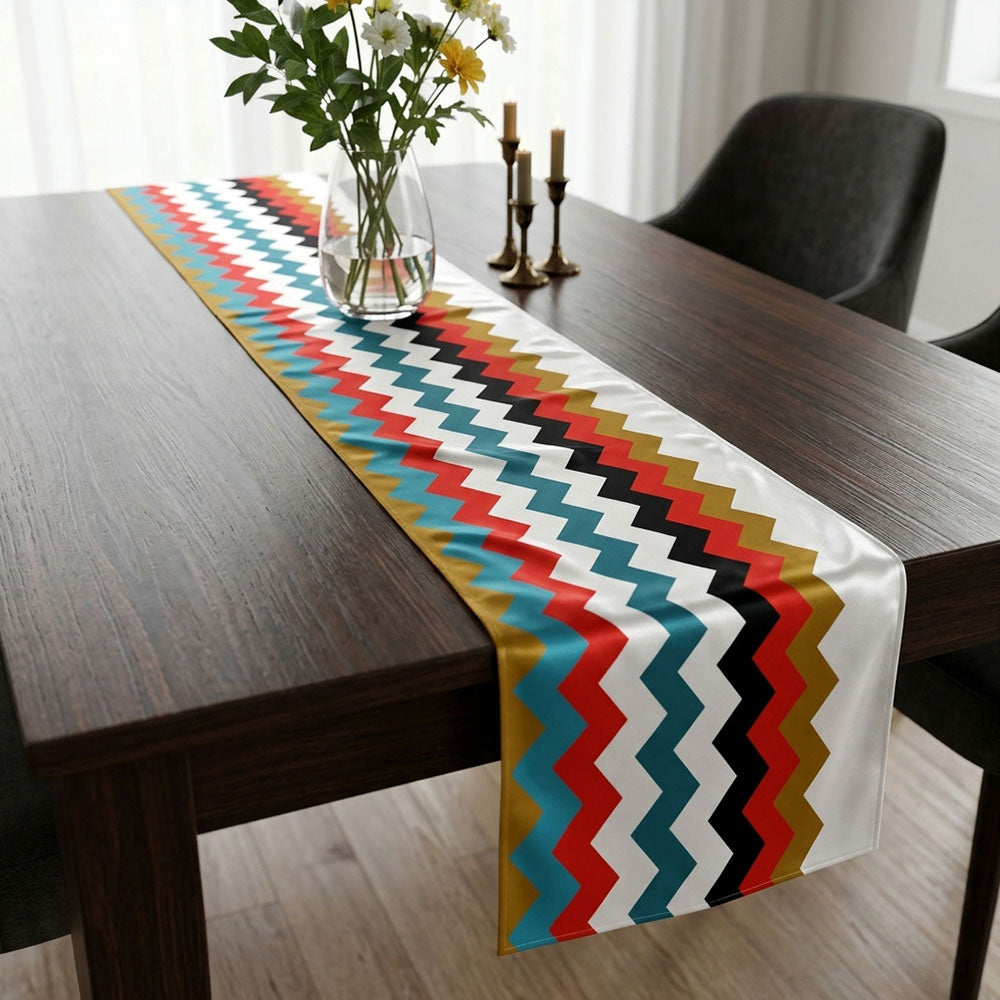 Chevrons Digital Printed Table Runner
