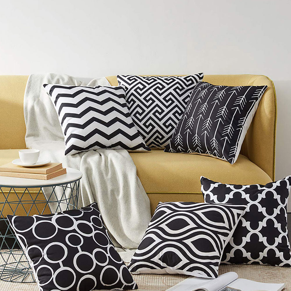 Maze 6 PCS Cushion Covers Set