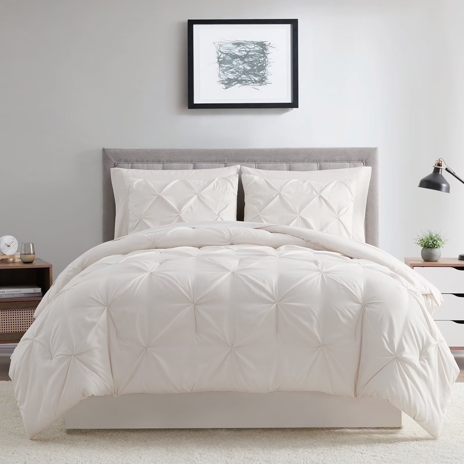Kiss Pleats 6Pcs Quilt Cover Set