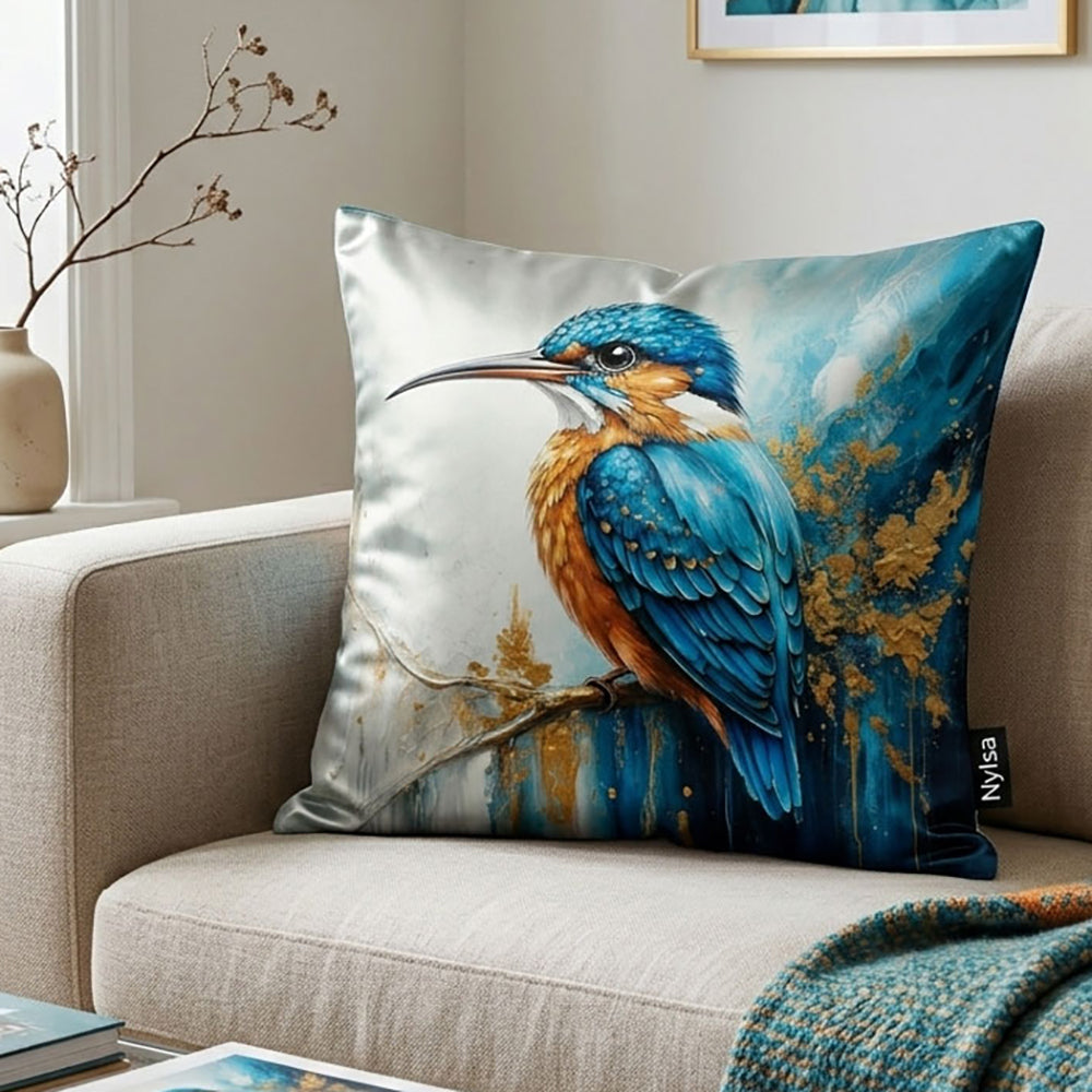 Cyanis digital printed cushion cover by Nylsa