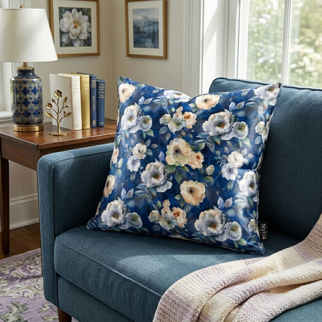 Celeste digital printed cushion cover by Nylsa