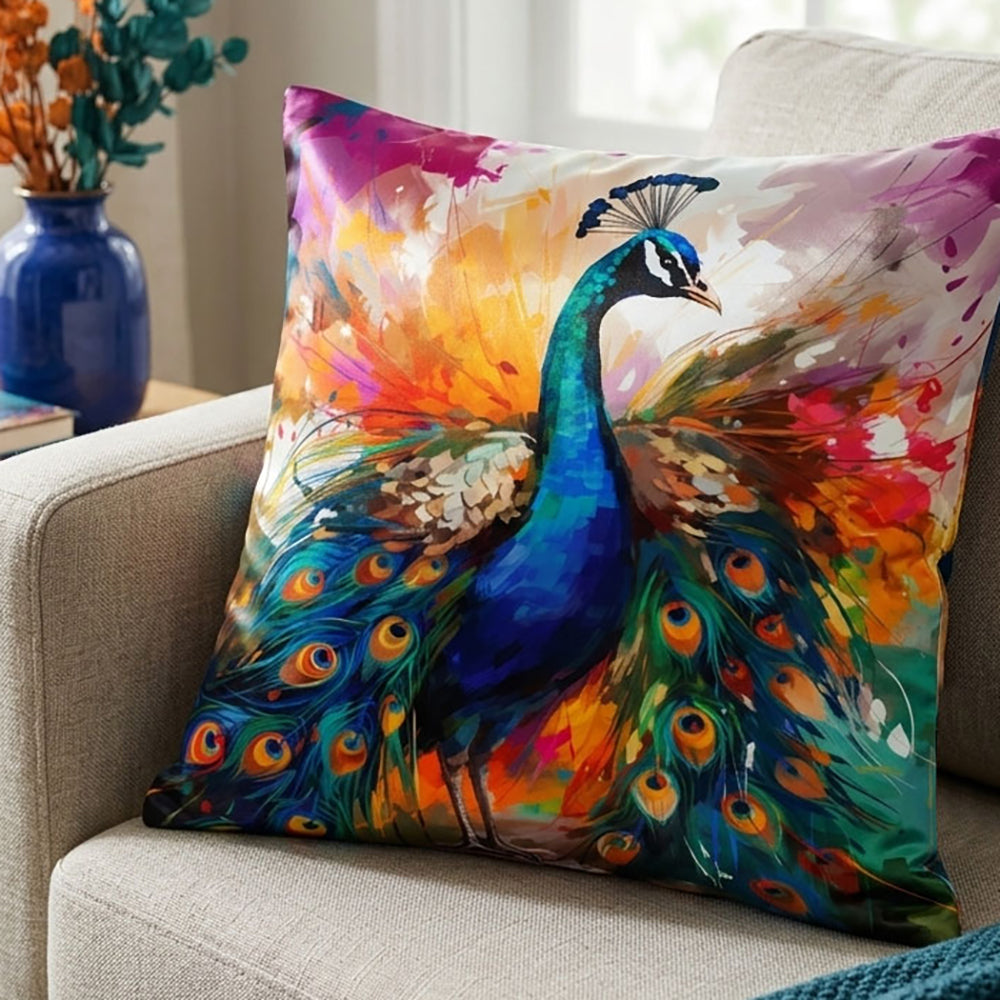 Rangrez digital printed cushion cover by Nylsa