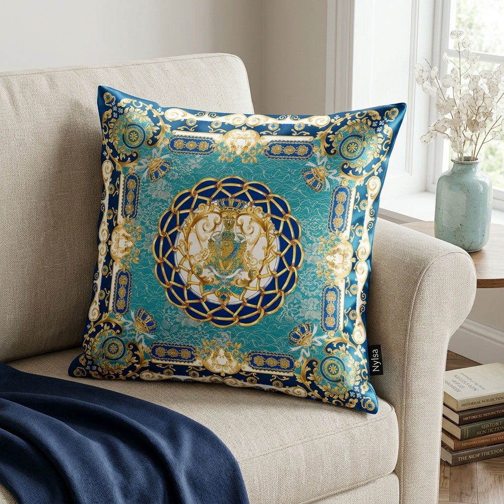 Imperial digital printed cushion cover by Nylsa