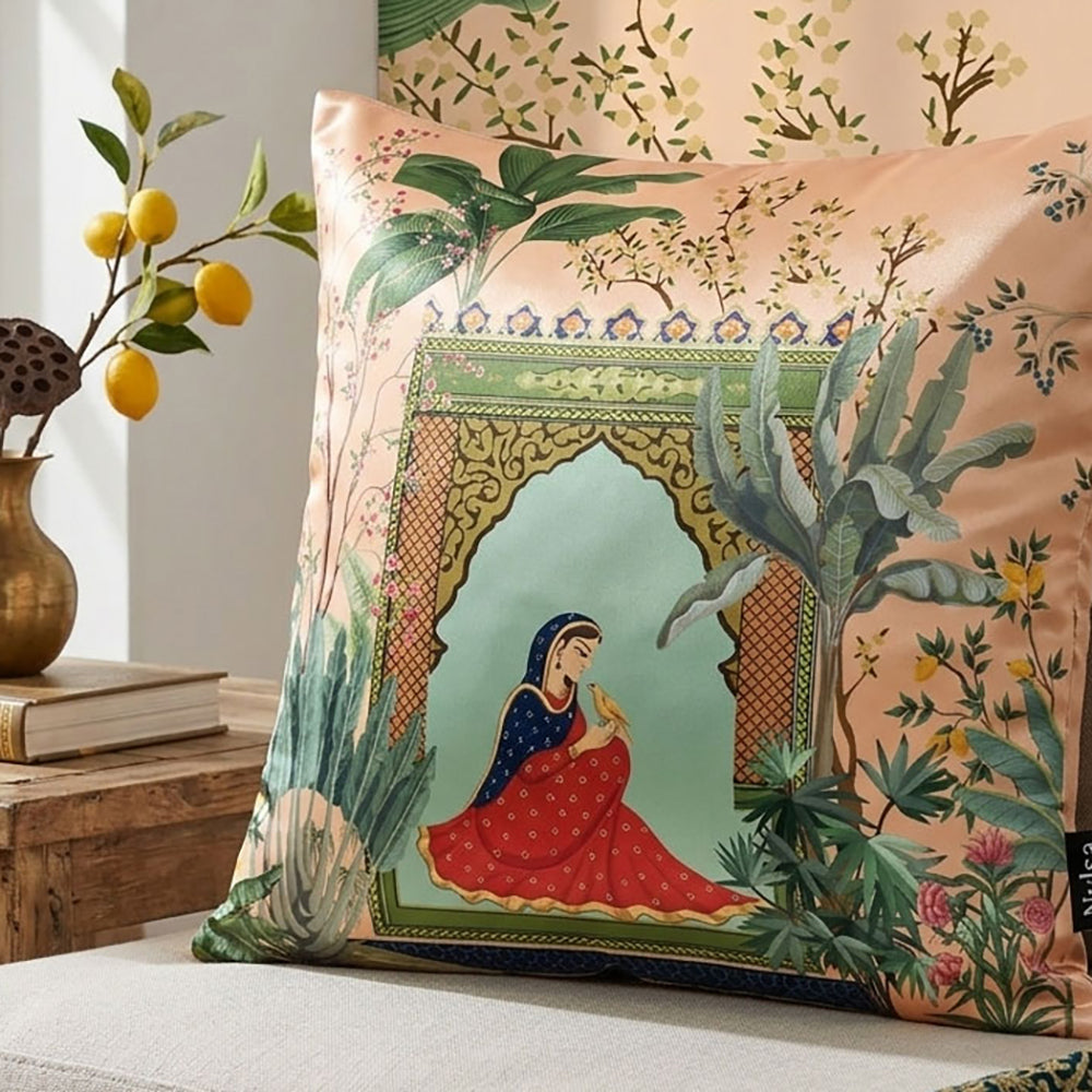 Afsana digital printed cushion cover by Nylsa