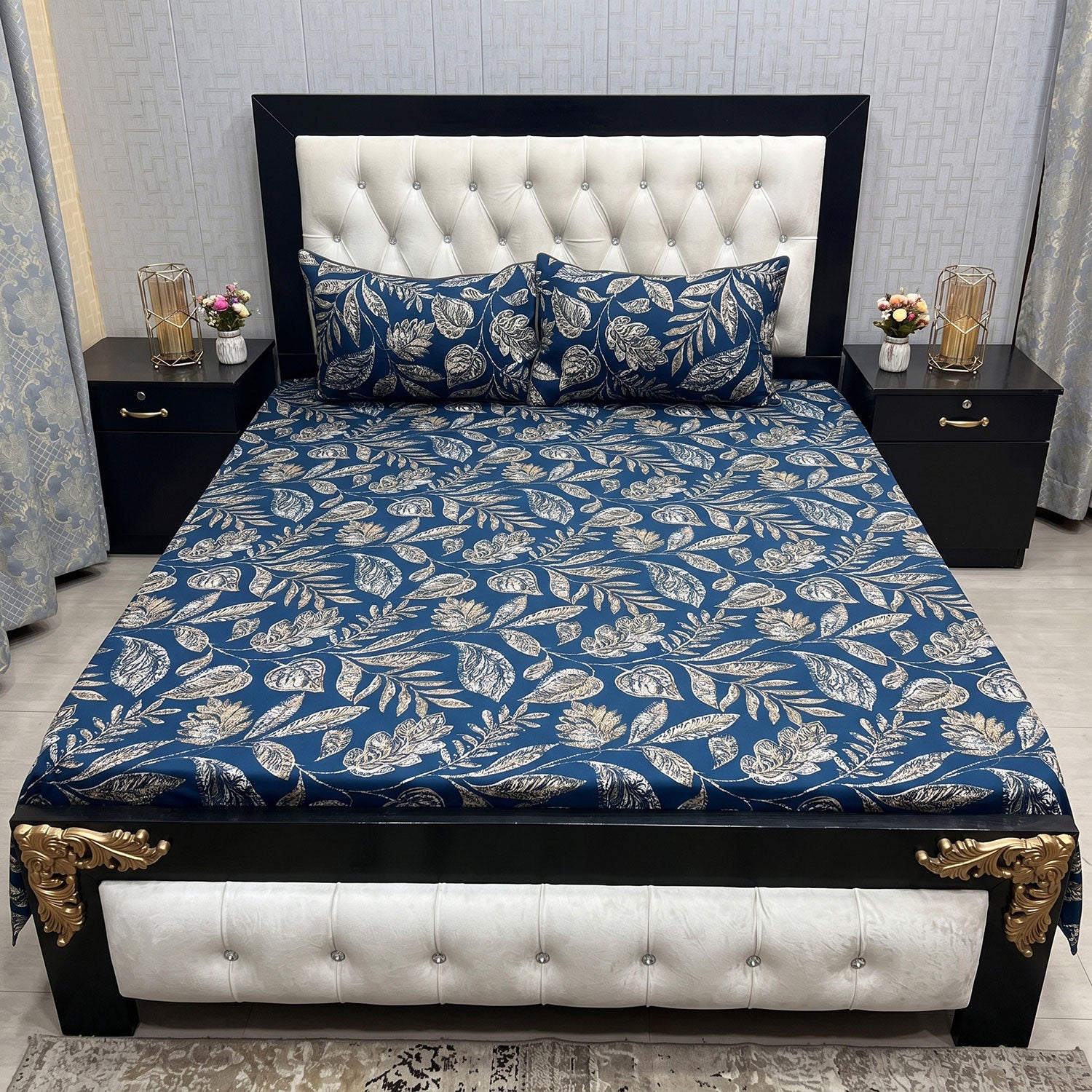 Florent 3 Pcs King bed sheet set by Nylsa