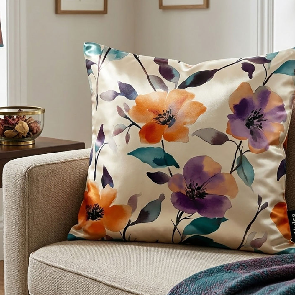 Roselle digital printed cushion cover by Nylsa