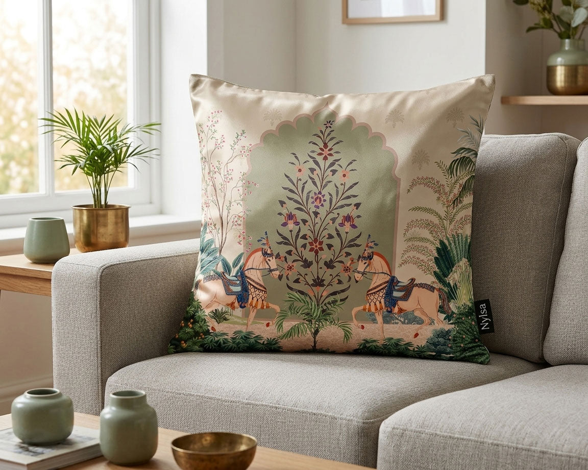 Shahana digital printed cushion cover by Nylsa
