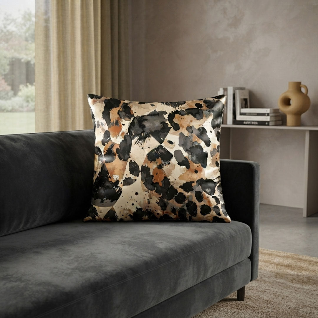 Terra Noir digital printed cushion cover by Nylsa