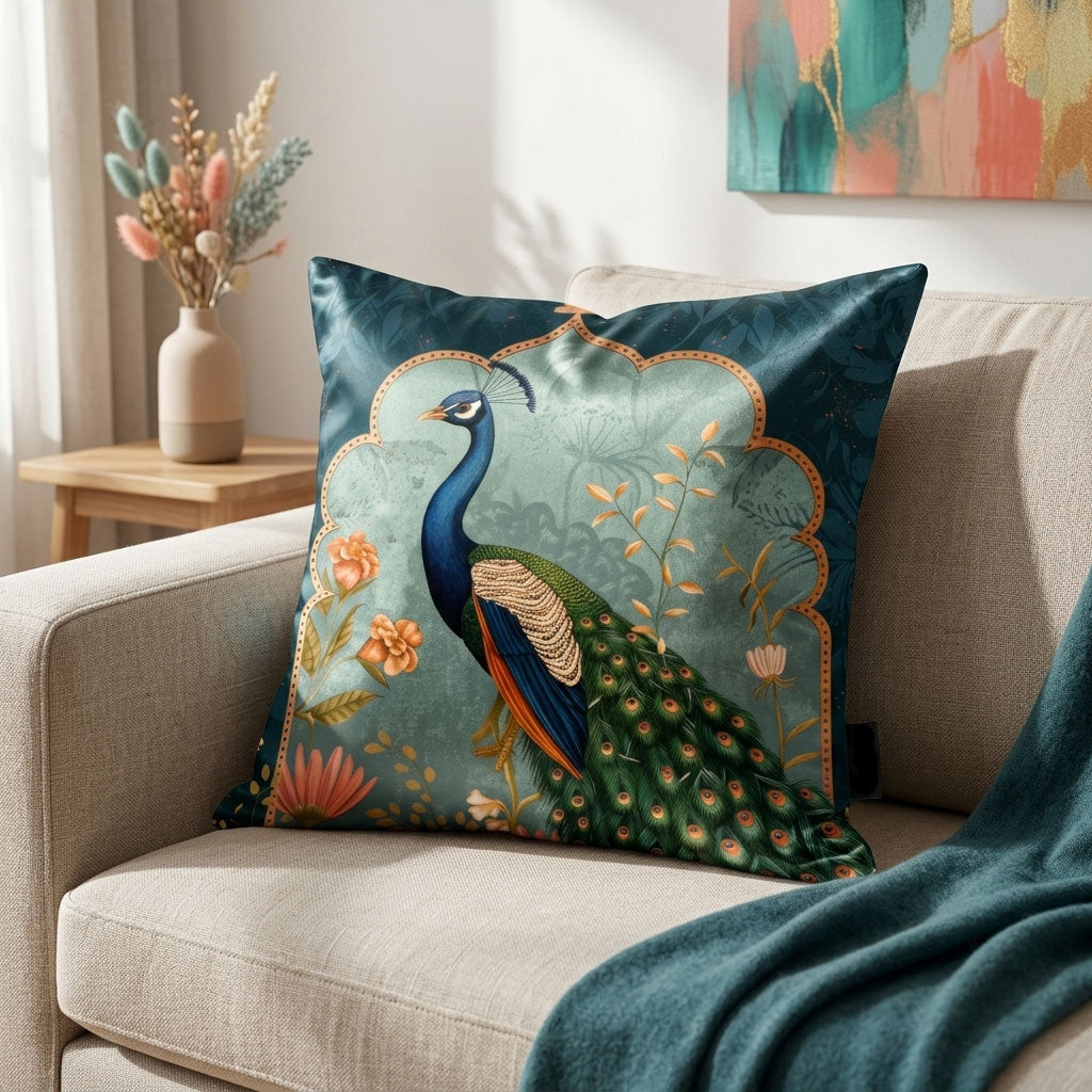 Azure digital printed cushion cover by Nylsa